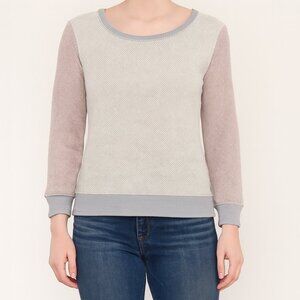 American Eagle Outfitters Sweatshirt Top Womens XS Pink Pullover Crewneck